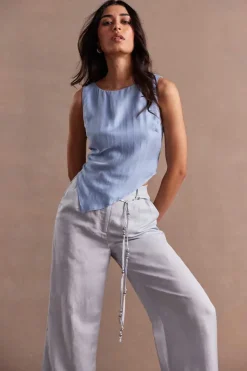 Sovere Studio SOVERE / STUDIO - HEIRLOOM TOP (GLACIER BLUE)
