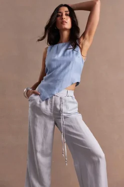 Sovere Studio SOVERE / STUDIO - HEIRLOOM TOP (GLACIER BLUE)