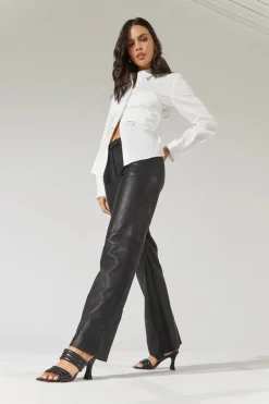 Sovere Studio SOVERE / STUDIO - Influence Leatherette Pant (Black)