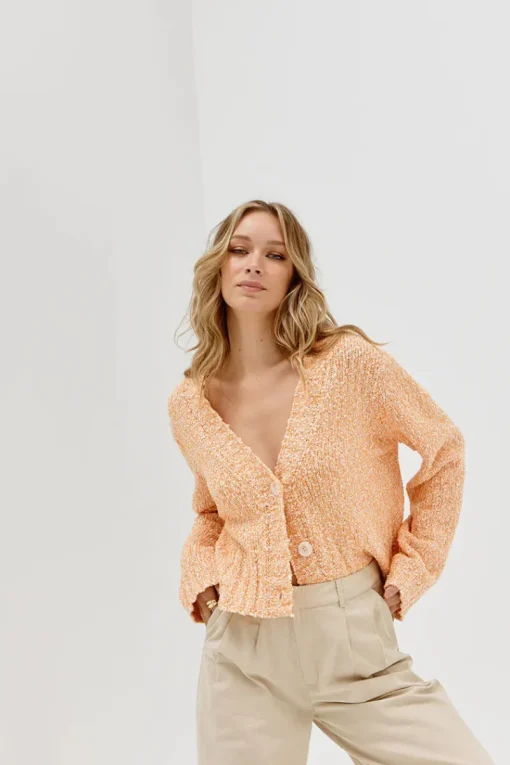 Sovere Studio SOVERE / STUDIO - Inverse Crop Cardi (Mandarin)