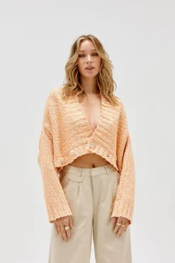 Sovere Studio SOVERE / STUDIO - Inverse Crop Cardi (Mandarin)