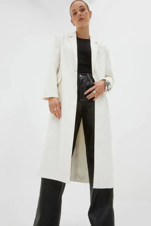 Sovere Studio SOVERE / STUDIO - Legacy Long Line Blazer (Off White)