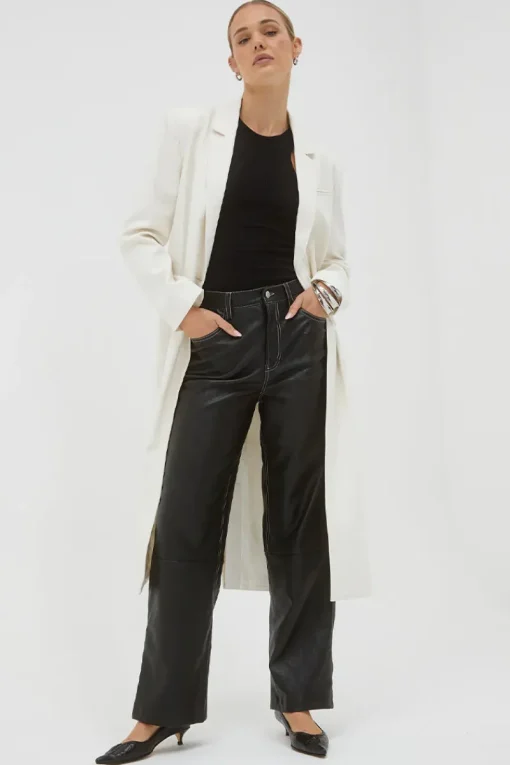 Sovere Studio SOVERE / STUDIO - Legacy Long Line Blazer (Off White)