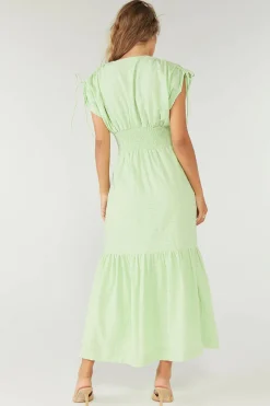 Sovere Studio SOVERE / STUDIO - Lucid Midi Dress (Lime) FINAL SALE