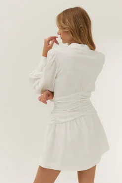 Sovere Studio SOVERE / STUDIO - Momento Shirt Dress (White) FINAL SALE