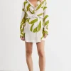 Women Sovere Studio SOVERE / STUDIO - MOTION MINI SKIRT (CHALK / GREEN)