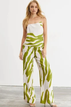 Women Sovere Studio SOVERE / STUDIO - MOTION PANT (CHALK / GREEN)