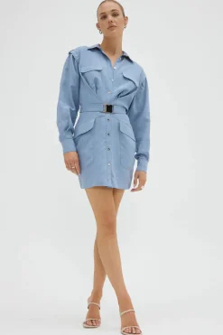 Sovere Studio SOVERE / STUDIO - Nouvelle Cargo Dress (Blue Haze)