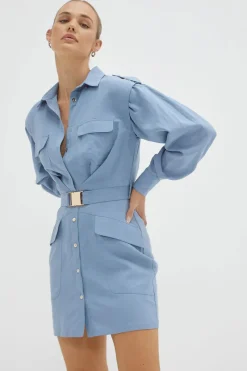 Sovere Studio SOVERE / STUDIO - Nouvelle Cargo Dress (Blue Haze)