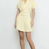 Sovere Studio SOVERE / STUDIO - PROPHECY MINI DRESS (SOFT YELLOW)