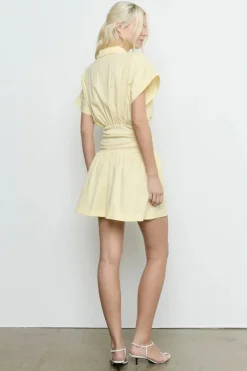 Sovere Studio SOVERE / STUDIO - PROPHECY MINI DRESS (SOFT YELLOW)