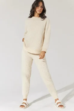Women Sovere Studio SOVERE / STUDIO - Prospect Knit Lounge Pant (Neutral) FINAL SALE