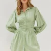 Sovere Studio SOVERE / STUDIO - Refresh Shirt Dress (Melon)