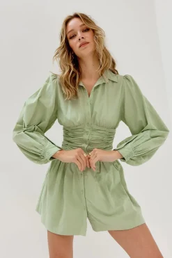 Sovere Studio SOVERE / STUDIO - Refresh Shirt Dress (Melon)