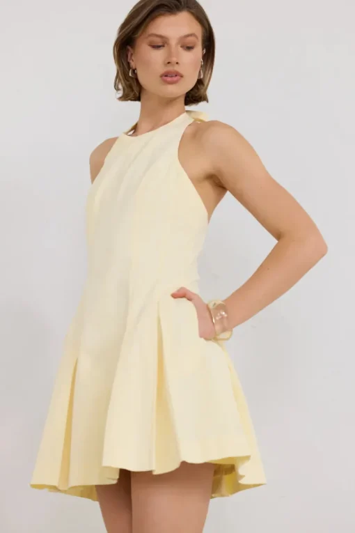 Sovere Studio SOVERE / STUDIO - REPRIVE MINI DRESS (PANNACOTTA)