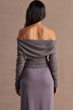 Sovere Studio SOVERE / STUDIO - RISE MESH TOP (SHADOW)