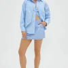 Women Sovere Studio SOVERE / STUDIO - Vestige Combo Shirt (Blue / White Stripe)