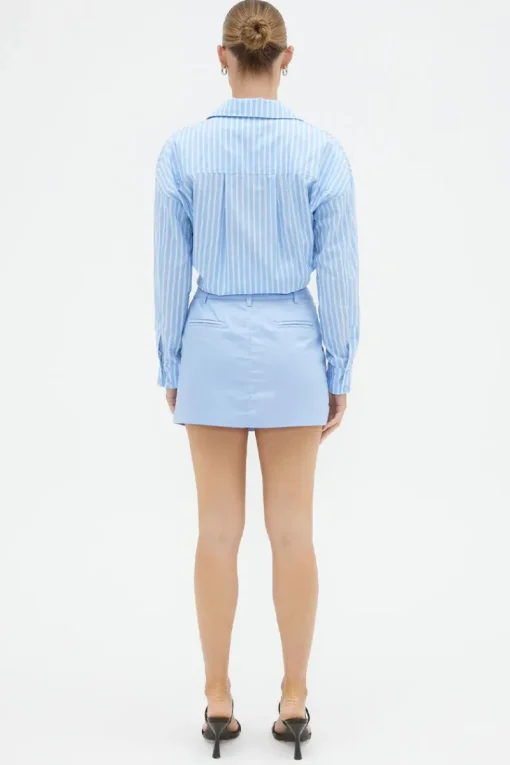 Women Sovere Studio SOVERE / STUDIO - Vestige Combo Shirt (Blue / White Stripe)