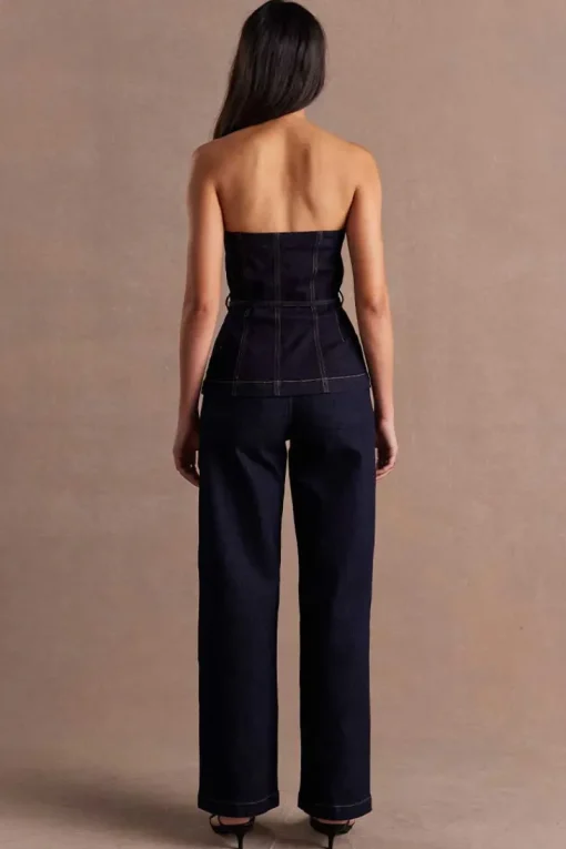 Women Sovere Studio - DUSK DENIM BODICE (INK)