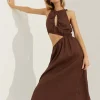 Sovere Studio - Mode Midi Dress (Chocolate)