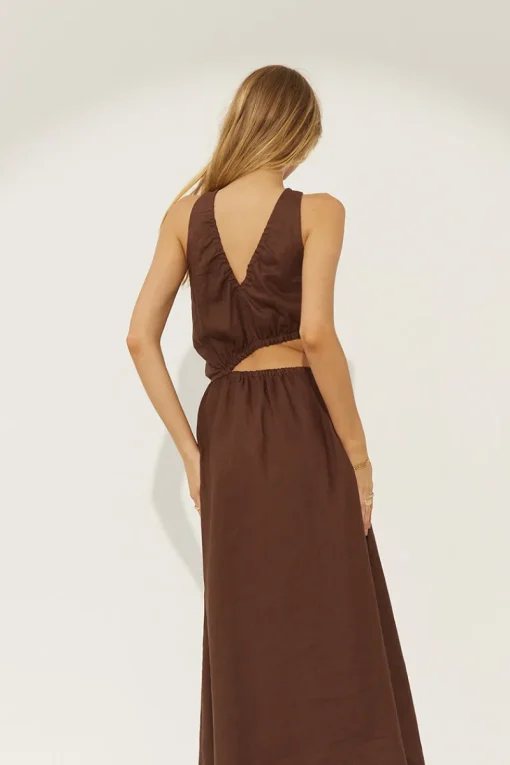 Sovere Studio - Mode Midi Dress (Chocolate)