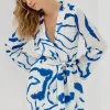 Sovere Studio - TIDAL MINI DRESS TIDAL MINI DRESS (BLUE TIDE)