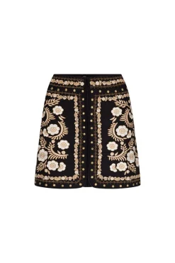 Spell AND THE GYPSY COLLECTIVE - REMI MINI SKIRT (MIDNIGHT)