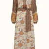 Spell AND THE GYPSY COLLECTIVE - SANNAH BOHO MAXI DRESS (GOLDEN OCHRE)