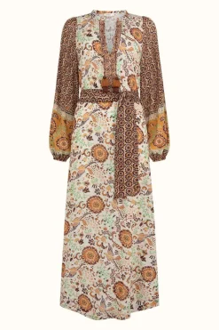 Spell AND THE GYPSY COLLECTIVE - SANNAH BOHO MAXI DRESS (GOLDEN OCHRE)