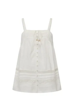 Spell AND THE GYPSY COLLECTIVE - STEVIE LACE CAMI (CAMELLIA)
