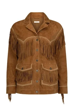 Spell AND THE GYPSY COLLECTIVE - FEARLESS HEART SUEDE FRINGE JACKET