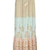 Women Spell AND THE GYPSY COLLECTIVE - SWEET NOTHINGS MAXI SKIRT (PEPPERMINT)