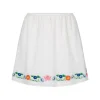 Women Spell AND THE GYPSY COLLECTIVE - FLORAPALOOSA EMBROIDERED MINI SKIRT