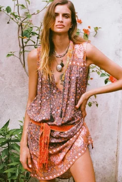 Spell AND THE GYPSY COLLECTIVE - LOVE JETTY SLEEVELESS TUNIC DRESS (BLAMY NIGHTS)