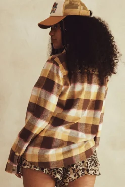 Spell AND THE GYPSY COLLECTIVE - MAVERICK FLANNEL (APRICOT BLOSSOM)