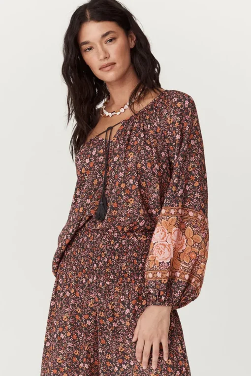 Spell AND THE GYPSY COLLECTIVE - LOVE JETTY BLOUSE (BALMY NIGHTS)