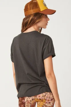 Spell AND THE GYPSY COLLECTIVE - MOONLIGHT BIKER TEE (CHARCOAL)