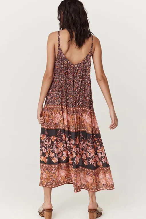 Spell AND THE GYPSY COLLECTIVE - LOVE JETTY STRAPPY MAXI DRESS (BALMY NIGHTS)