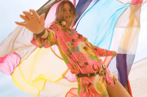 Spell AND THE GYPSY COLLECTIVE - LIBERTINE SHIRT DRESS (CAYENNE)