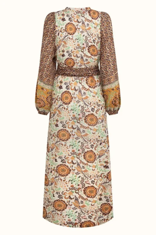 Spell AND THE GYPSY COLLECTIVE - SANNAH BOHO MAXI DRESS (GOLDEN OCHRE)