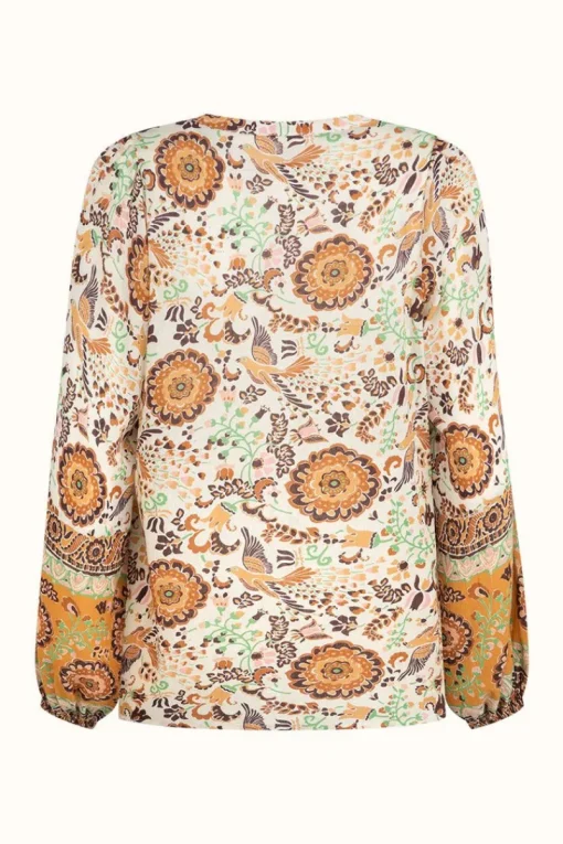 Spell AND THE GYPSY COLLECTIVE - SANNAH BLOUSE (GOLDEN OCHRE)