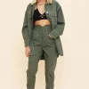 Women Suboo - Abbie High Waisted Panel Pants (Olive) FINAL SALE