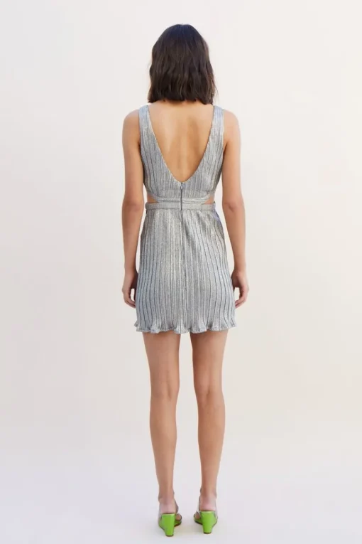 Suboo - Ana Sleevless Mini Dress (Silver)