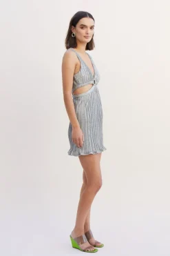Suboo - Ana Sleevless Mini Dress (Silver)