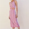 Suboo - Beck Halter Cut Out Dress (Fuschia)