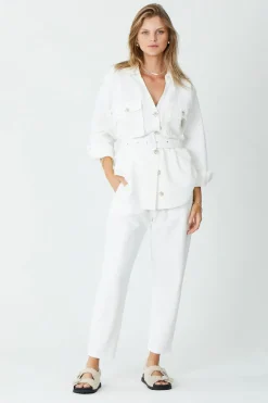 Suboo - Camryn Oversized Shirt Jacket (Ivory)