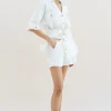 Women Suboo - Cecile Linen Short (White)