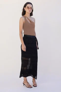 Suboo - Dylan One Shoulder Top (Tan)