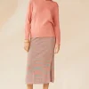 Suboo - Ella V Back Sweater (Peach)