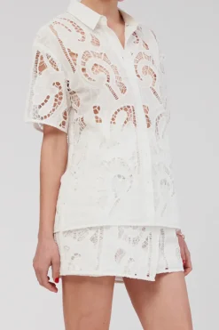 Women Suboo - FLORENCE LACE SKIRT (WHITE)